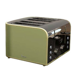 Swan Retro 4 Slice Toaster - Green